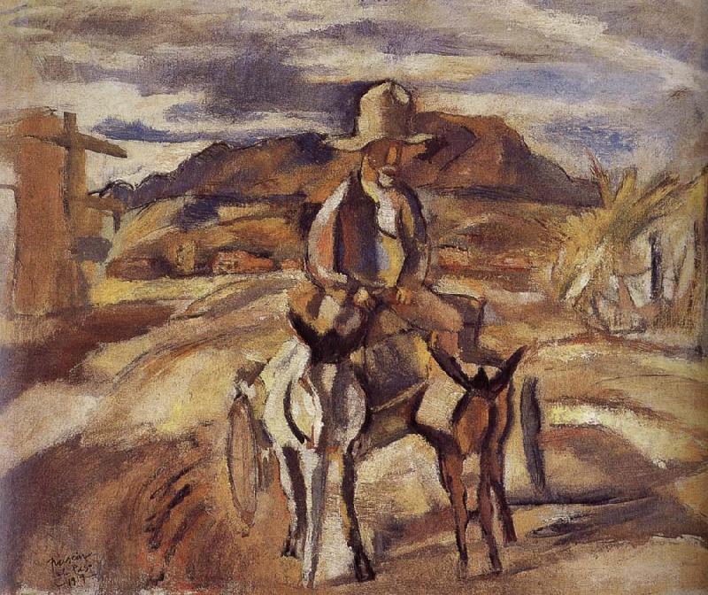 Jules Pascin Mexico-s old people Spain oil painting art
